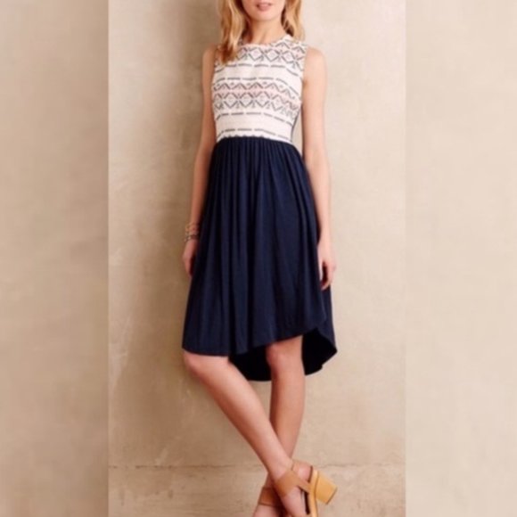 Anthropologie Dresses & Skirts - Anthropologie Dolan Sabado Aztec Jersey Dress LG